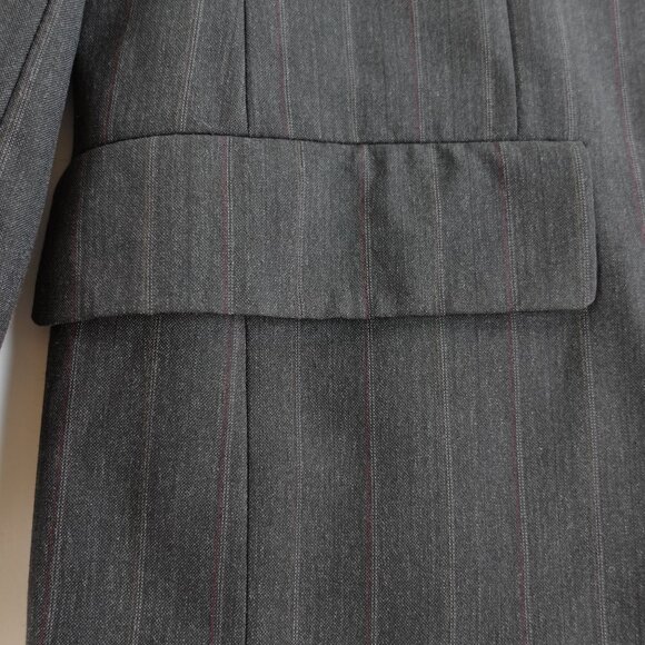 Single Breasted Pure Virgin Wool Hart Schaffner Marx Suit Coat 46L - Picture 11 of 11